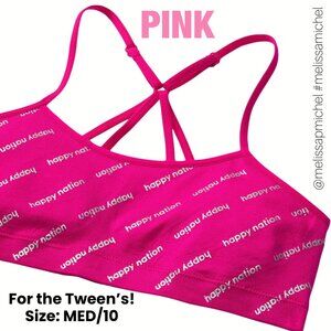 VS PINK Seamless Scoop Neck Racerback Sports Bra